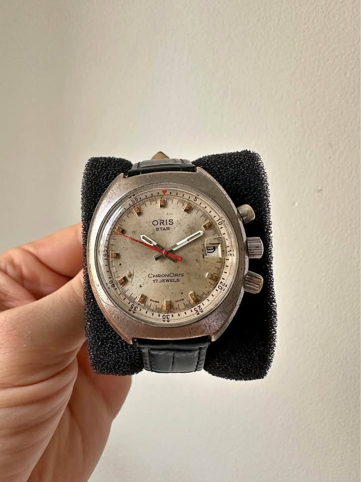 Vintage ORIS ChronOris Star – Runs Well/ Date at 9