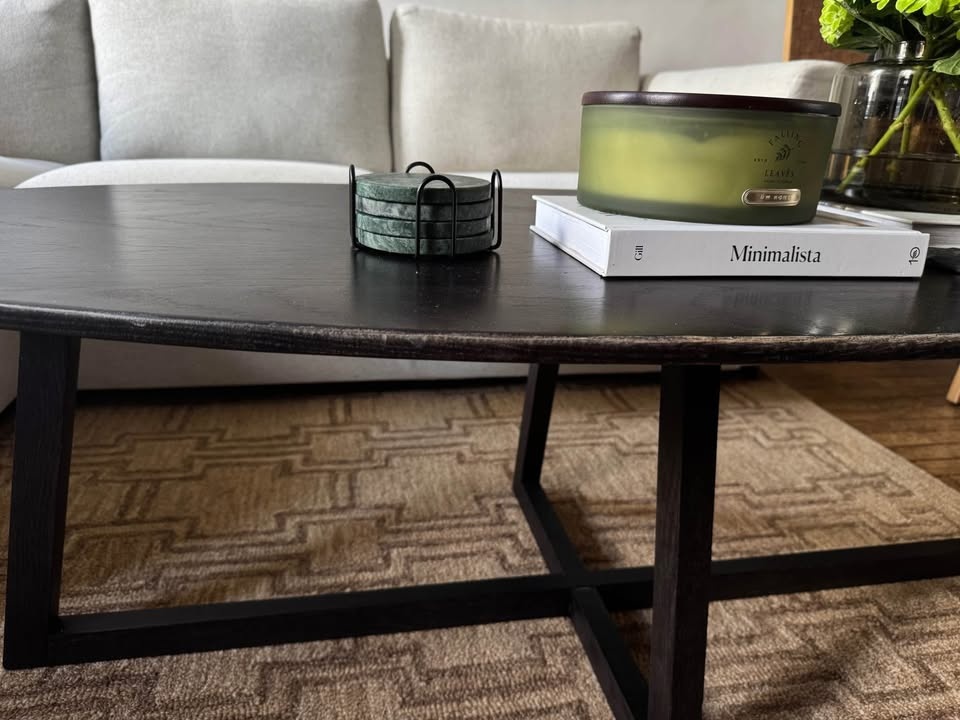 FINN OVAL COFFEE TABLE | Speke Klein Black Oak - photo 4