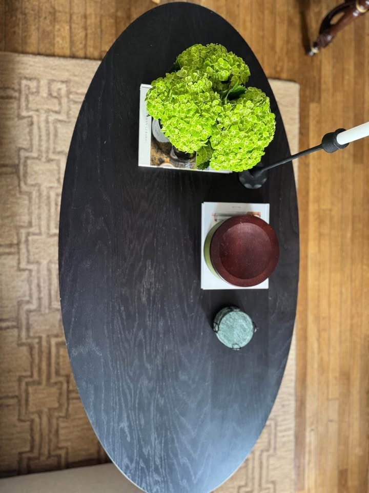 FINN OVAL COFFEE TABLE | Speke Klein Black Oak - photo 5