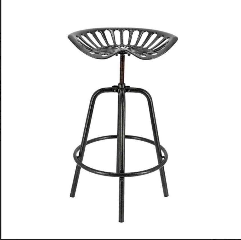 Grey Tractor Chairs - 70.9" x 39.4" x 29.6"