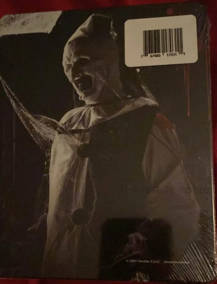 TERRIFIER 3 4K Collectors Steelebook/ Sealed unopened image indicator(2)