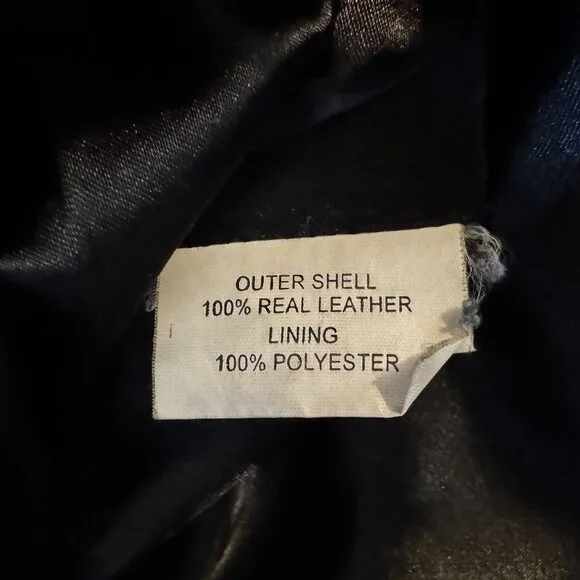 Stefanel Leather Long Coat - Black Minimalist Jacket image indicator(8)