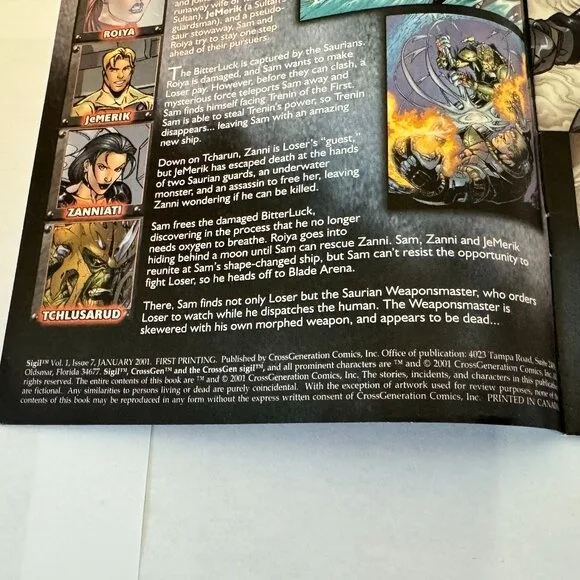 CrossGen Comics Bundle • Sigil #7 + Route 666 #4 image indicator(4)