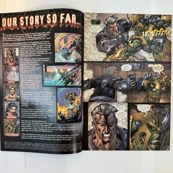 CrossGen Comics Bundle • Sigil #7 + Route 666 #4 image indicator(5)