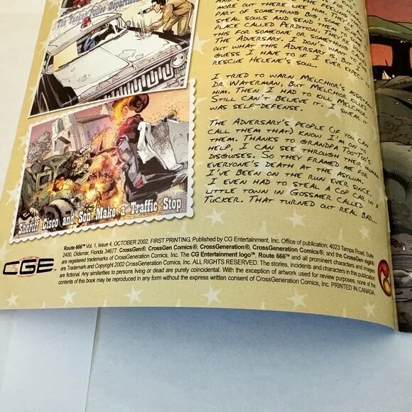 CrossGen Comics Bundle • Sigil #7 + Route 666 #4 image indicator(9)