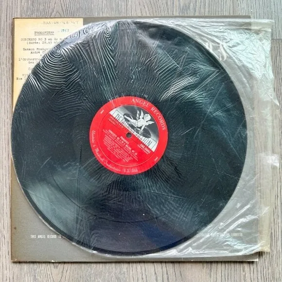 Prokofiev Piano Concerto No. 3 Vinyl - Samson François image indicator(6)