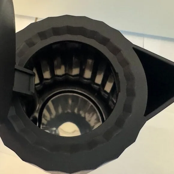 Alessi Plissé Electric Kettle Black 1.7L New in Box image indicator(5)