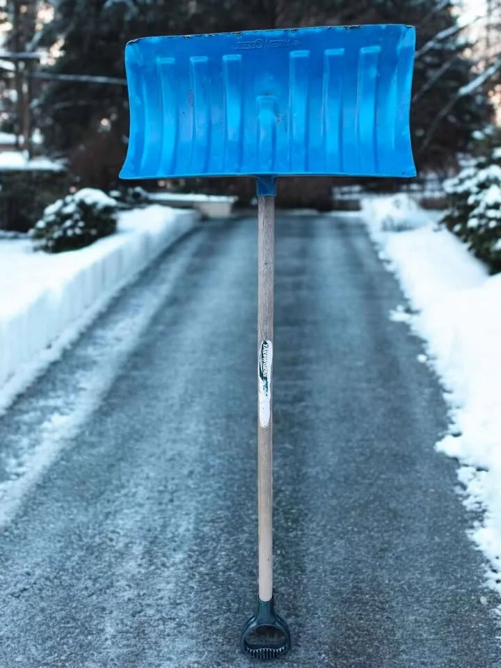Snow Shovel poly blade and a D-grip handle $10 each image indicator(3)