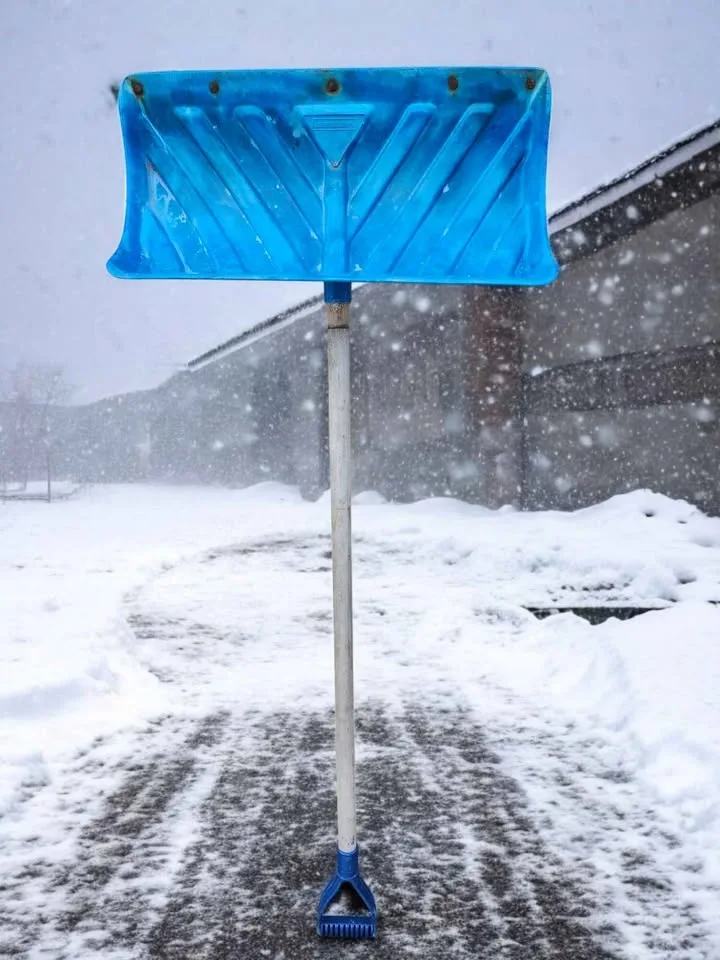 Snow Shovel poly blade and a D-grip handle $10 each image indicator(4)