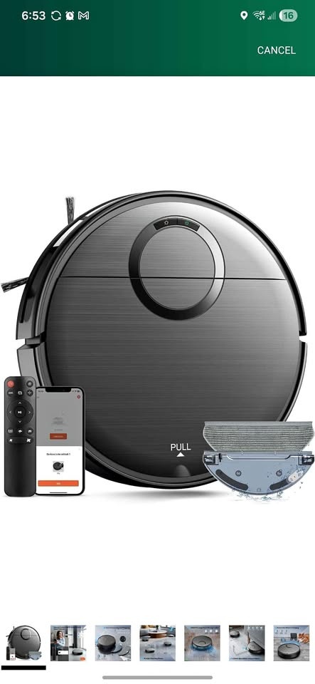 Robo Vacuum Cleaner and mop