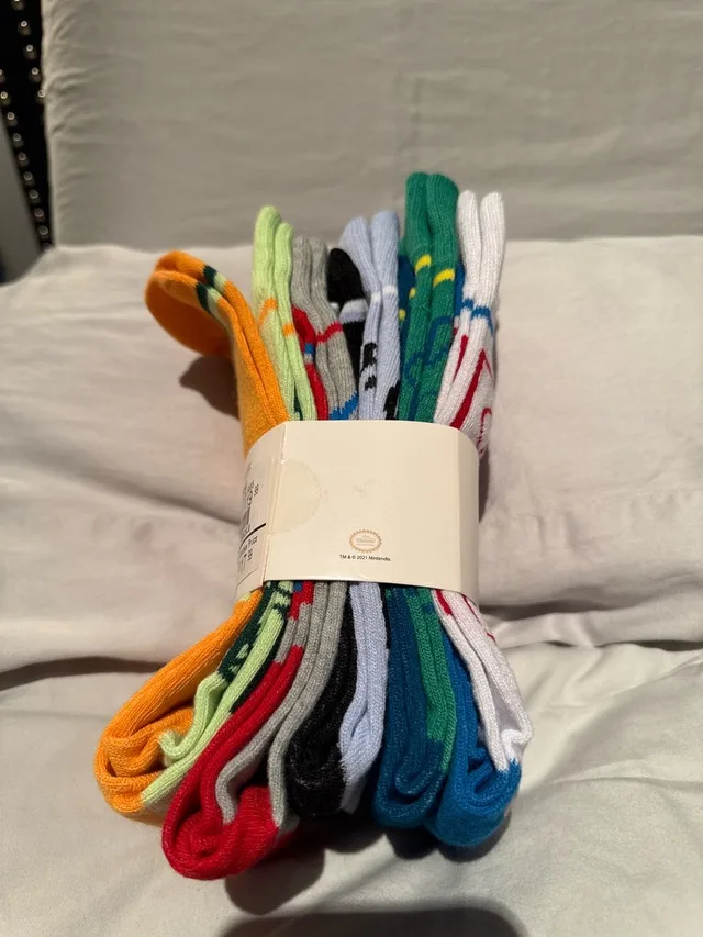 Nintendo Super Mario Socks image indicator(2)
