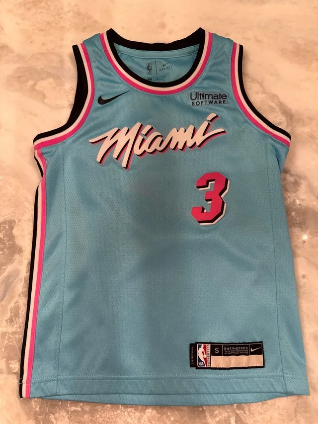 Nike Vice City Miami Heat Wade Jersey