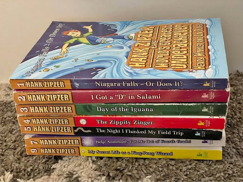 Chapter Books for kids — Hank Zipzer Series 7 Books
