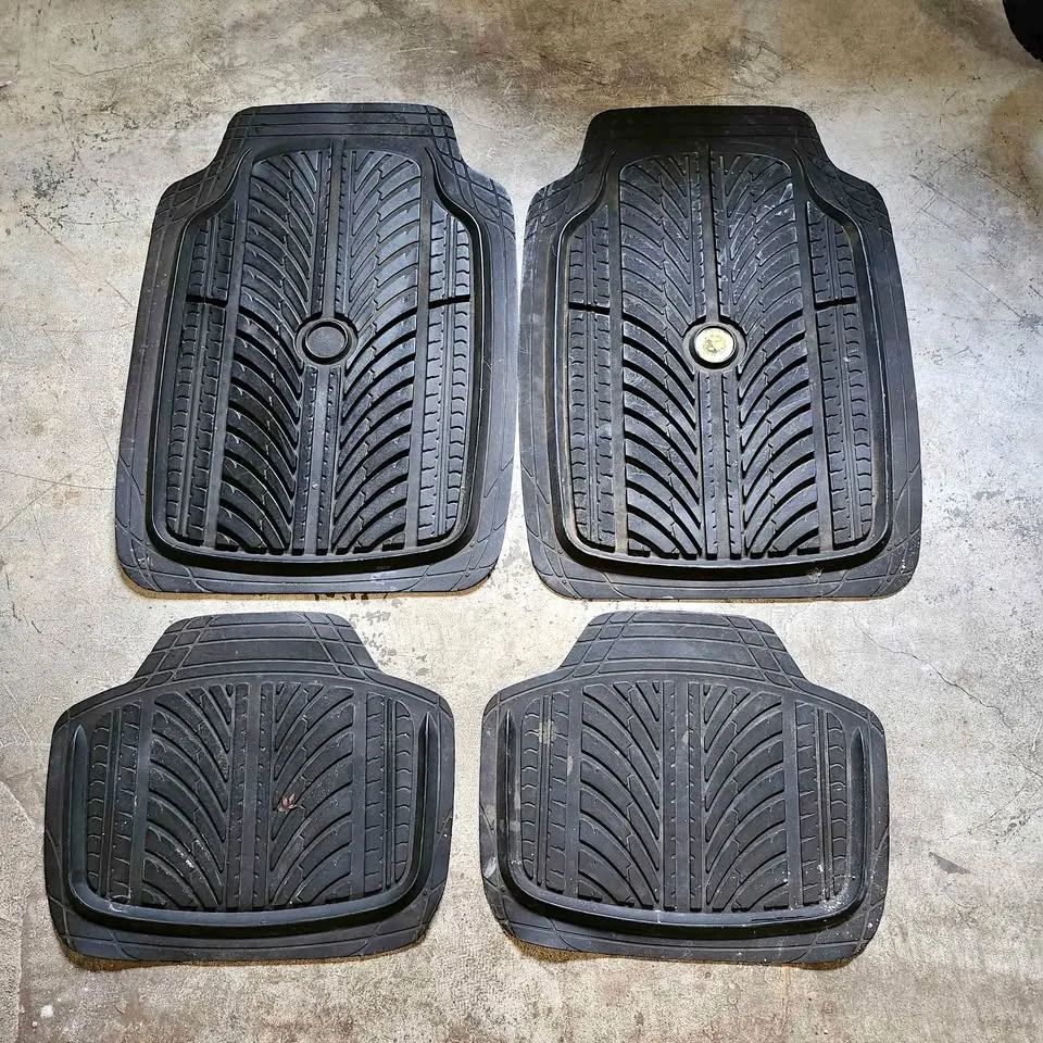 leather car mat
