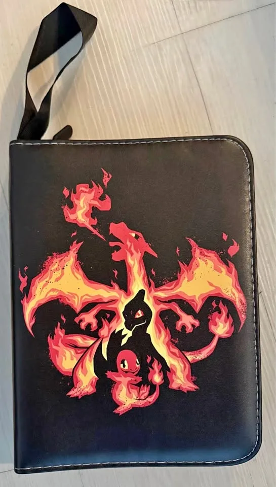 Filled Pokémon 200 card binder