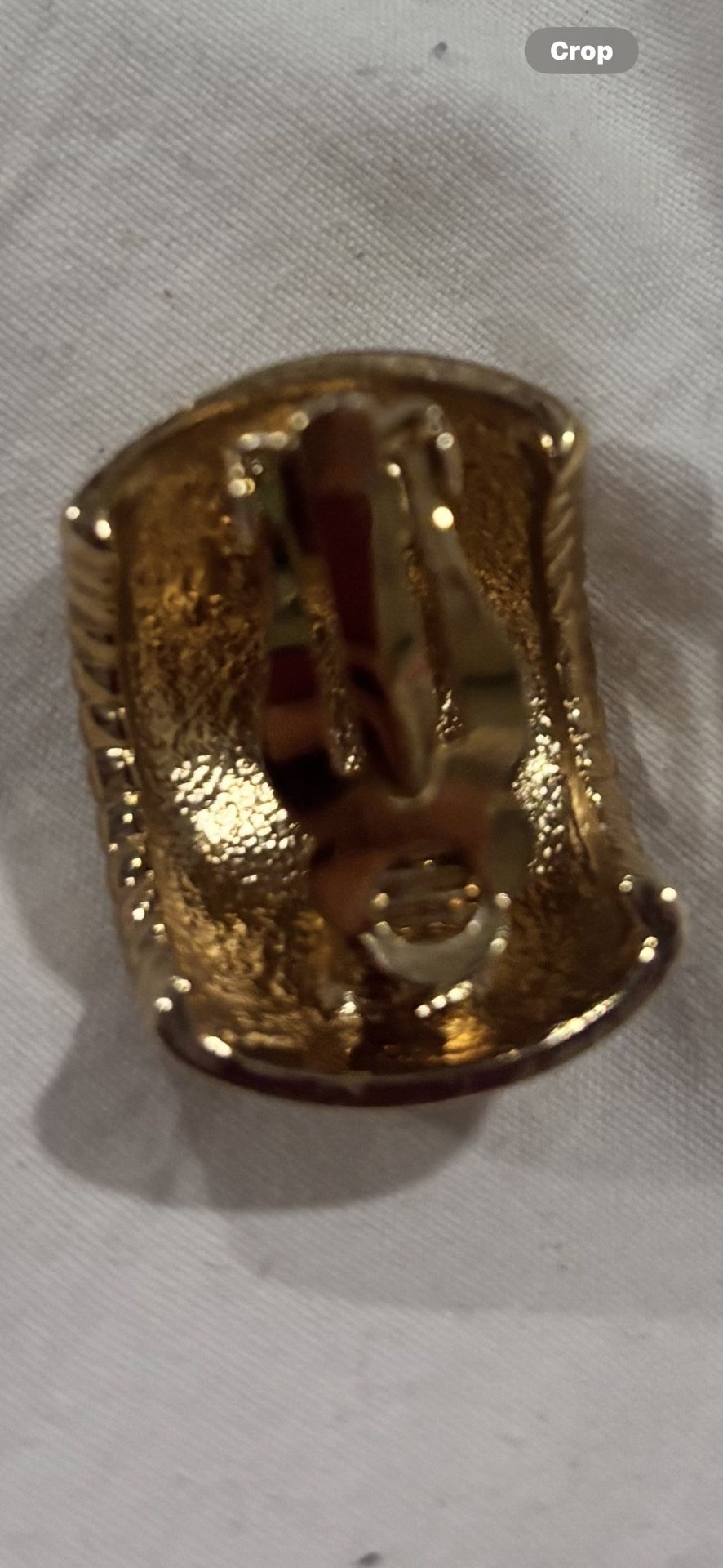 Vintage Givenchy Gold-Tone Clip-On Earrings - photo 3