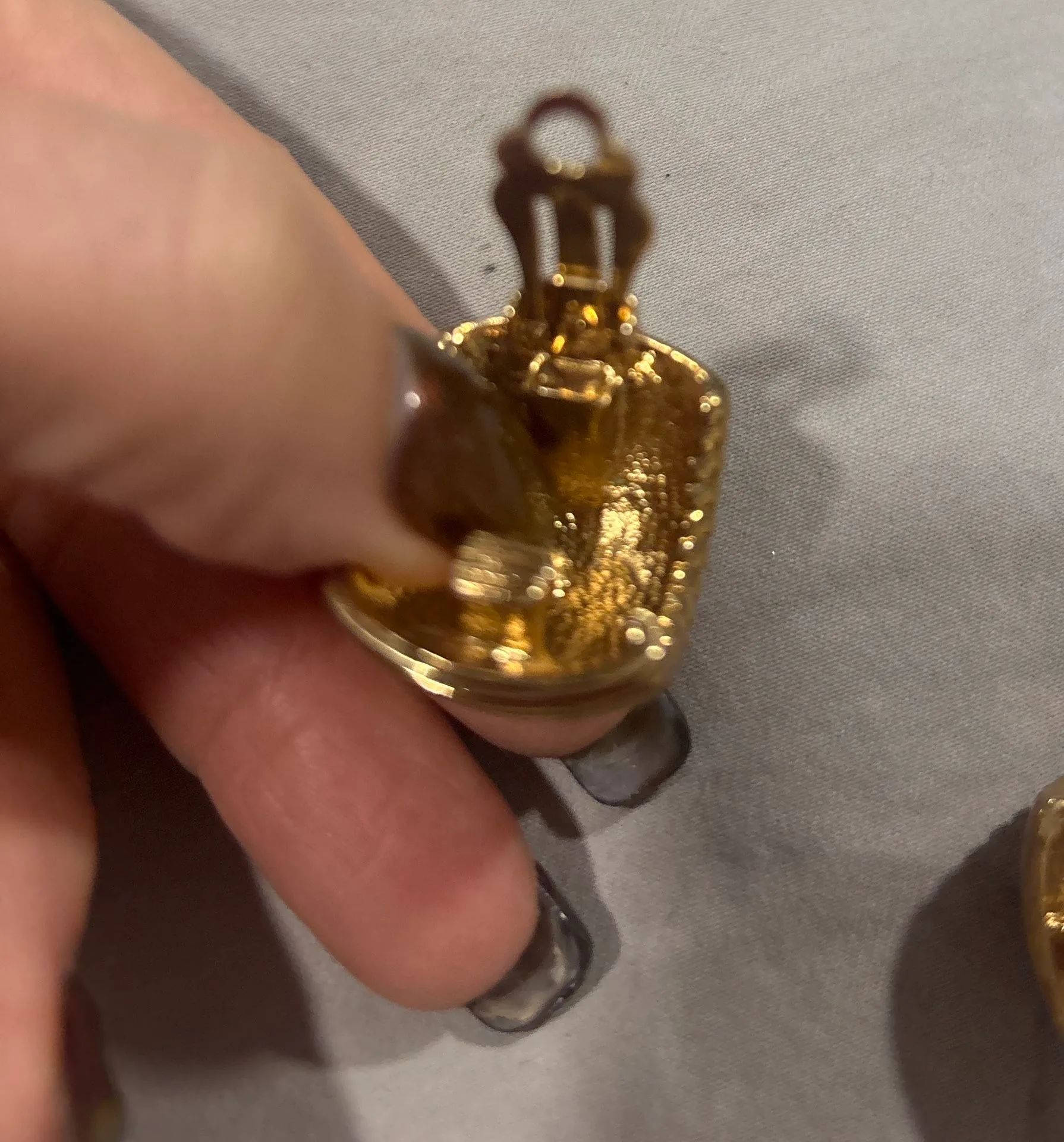 Vintage Givenchy Gold-Tone Clip-On Earrings image indicator(4)