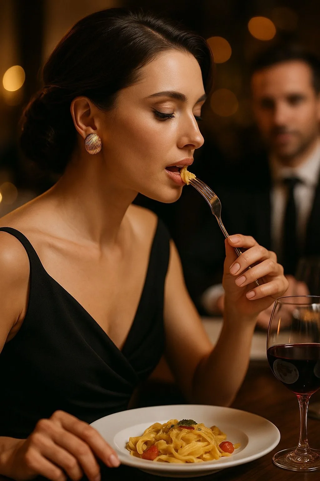 Vintage Givenchy Gold-Tone Clip-On Earrings image indicator(8)