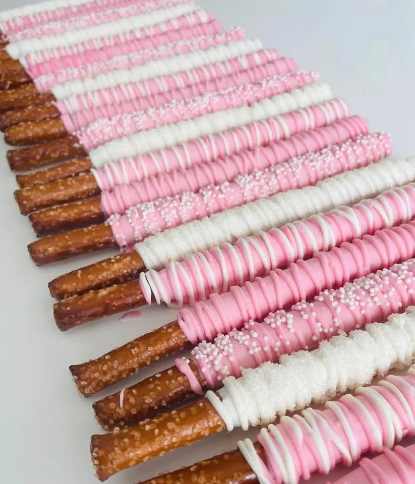 Chocolate Dipped Pretzel Rods image indicator(3)