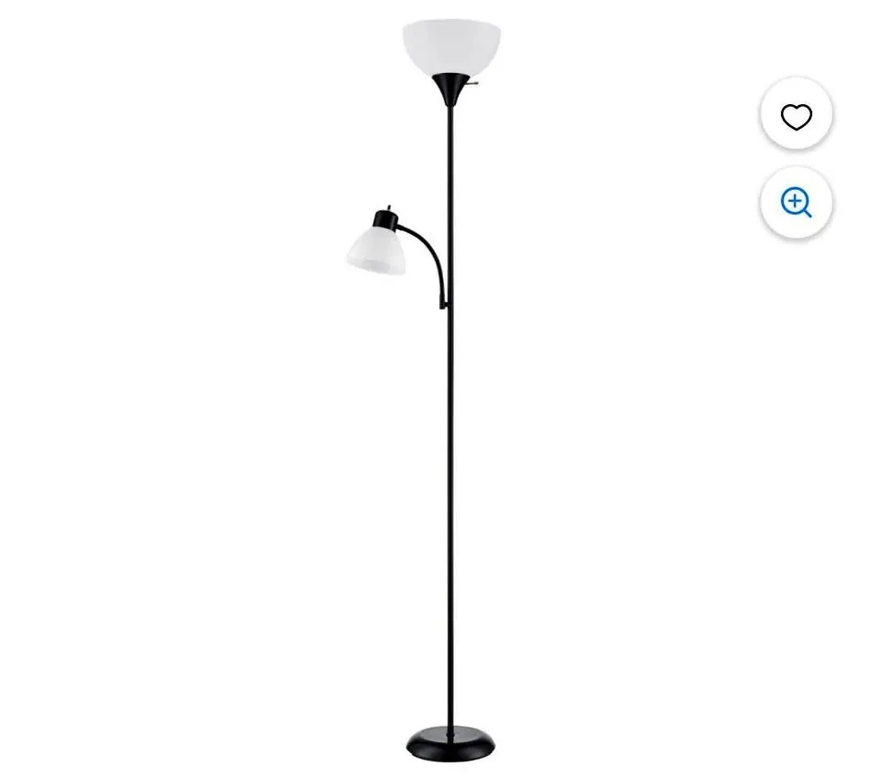 Floor lamp with two sengled smart bulbs controlled by alexa
