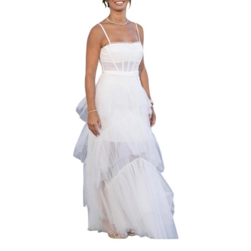 BCBGMAXAZRIA Bridal Oly Tiered Tulle Gown - photo 2