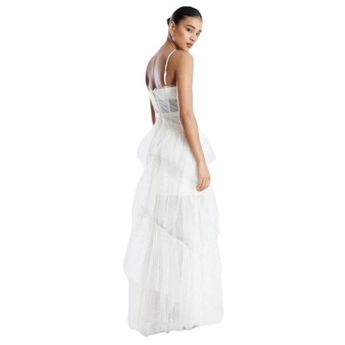 BCBGMAXAZRIA Bridal Oly Tiered Tulle Gown - photo 5