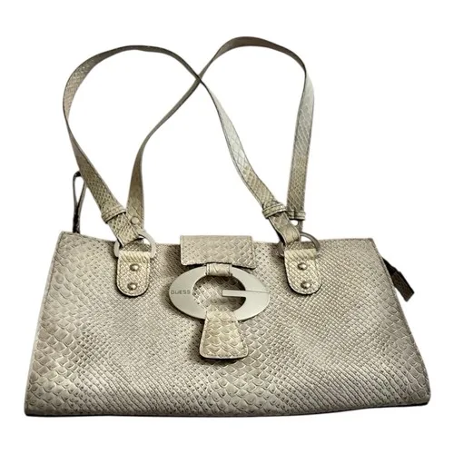 Vintage Guess Y2K 90s 2000s Hand Shoulder Bag Purse Monogram Cro