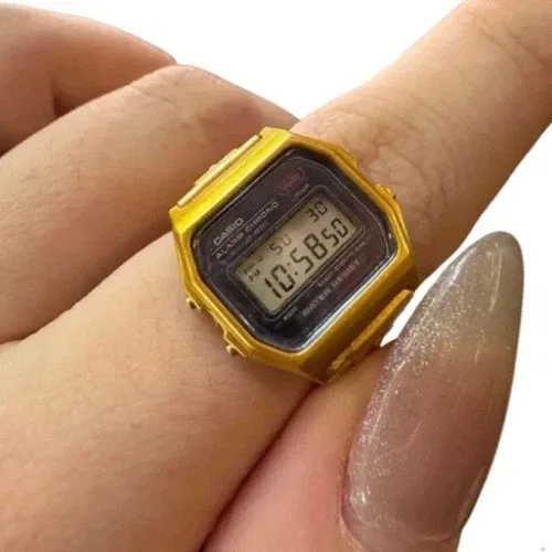 Casio- Watch Ring Collection 2nd Edition Japan GOLD⌚️✨ image indicator(5)