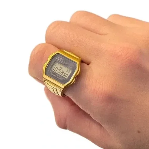 Casio- Watch Ring Collection 2nd Edition Japan GOLD⌚️✨ image indicator(6)