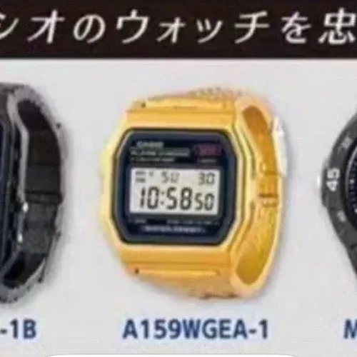 Casio- Watch Ring Collection 2nd Edition Japan GOLD⌚️✨ image indicator(8)