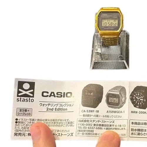 Casio- Watch Ring Collection 2nd Edition Japan GOLD⌚️✨ image indicator(10)
