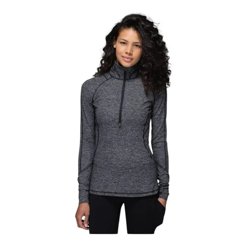 Lululemon - Race Your Pace 1/2 Zip- Grey Heathered- Sz 2💪🏻✨