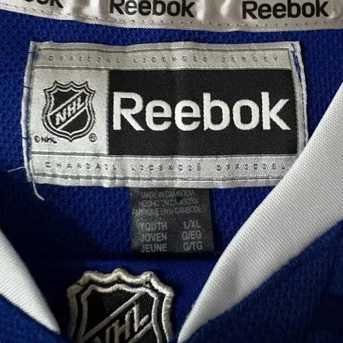 Toronto Maple Leafs NHL REEBOK Jersey YOUTH SIZE L/XL 🏒🥅💙 image indicator(4)