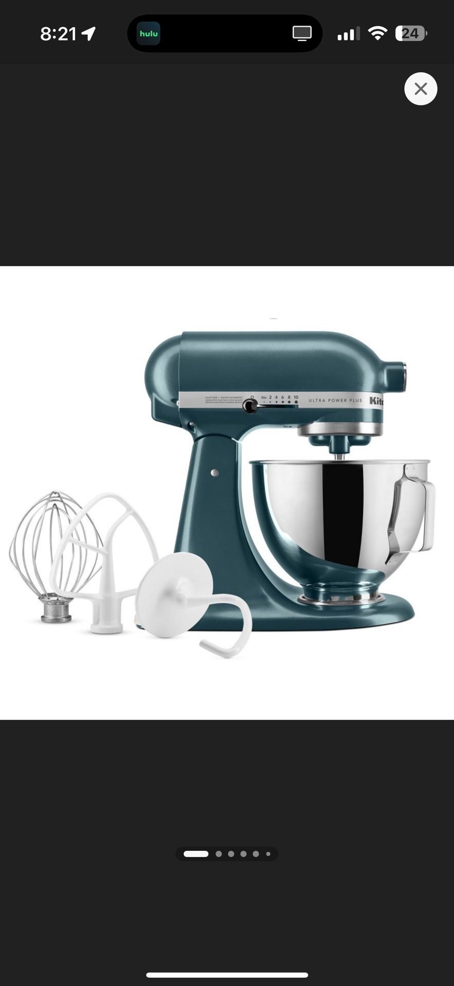 KitchenAid Tilt-Head Stand Mixer - Agave (KSM96)