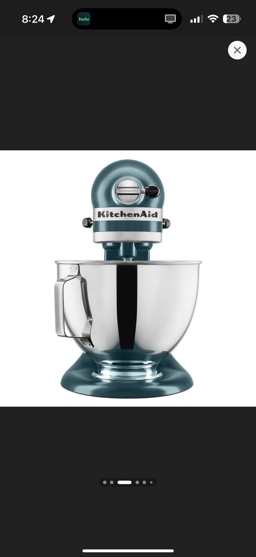 KitchenAid Tilt-Head Stand Mixer - Agave (KSM96) - photo 3