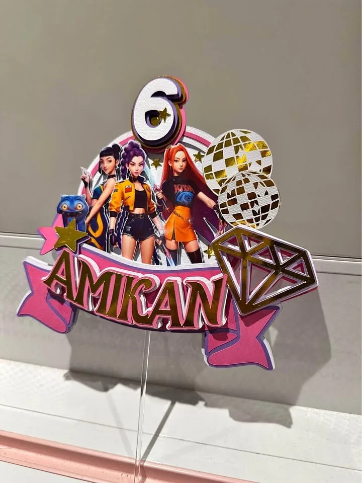 Cake Topper Custom Made