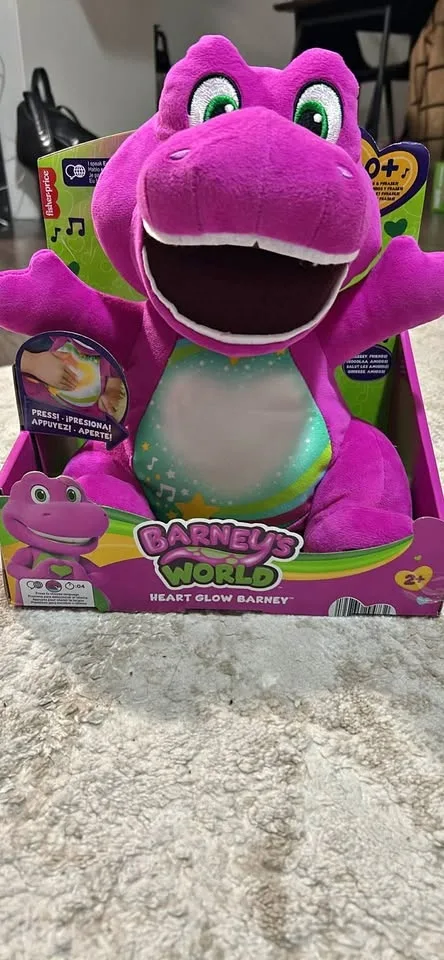 Barney’s World Heart Glow Barney