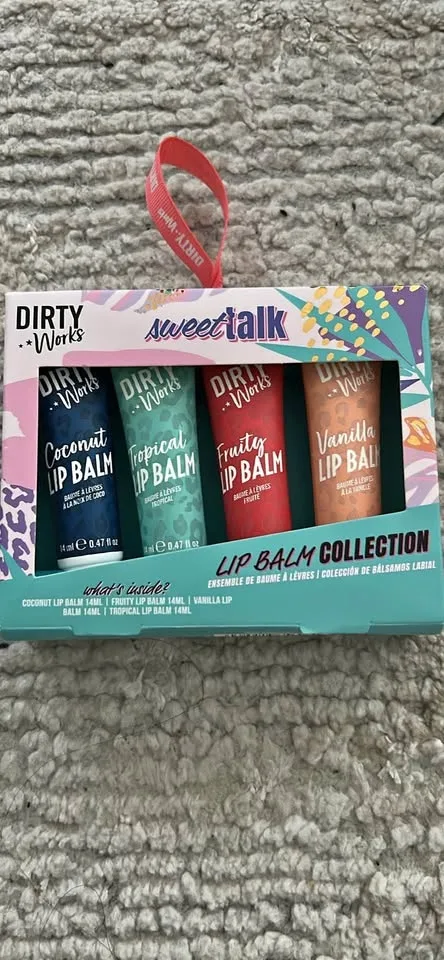Dirty Works Lip Balm collection