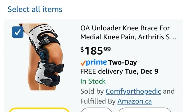 Knee Brace For Medial Knee Pain, Arthritis Support image indicator(7)