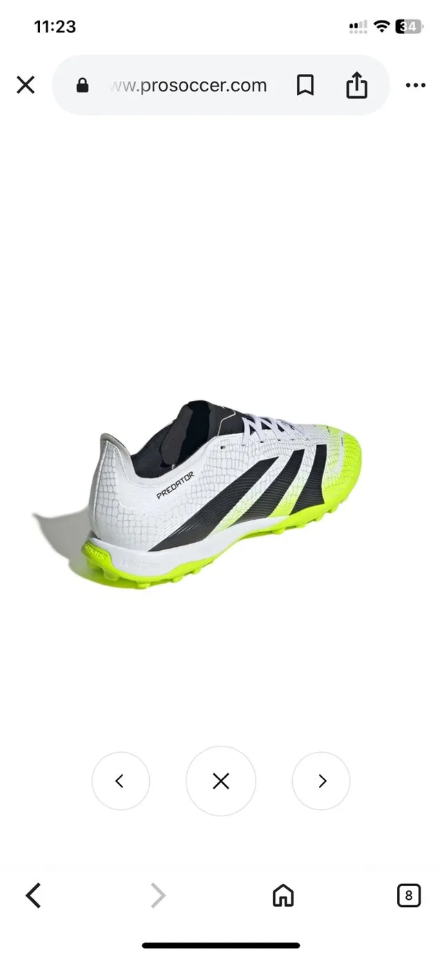 New Adidas Unisex League Turf Soccer Shoe size 11 men image indicator(5)