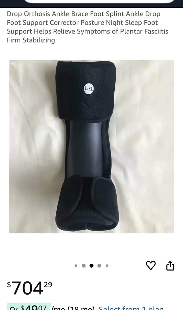 New Night Sleep Foot Helps Relieve Symptoms of Plantar Fascii image indicator(2)