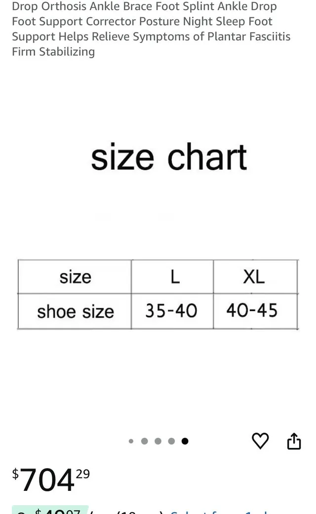 New Night Sleep Foot Helps Relieve Symptoms of Plantar Fascii image indicator(5)