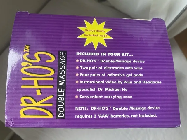 New and Sealed DR- HO'S Double Massage ( Value Package With foot image indicator(3)