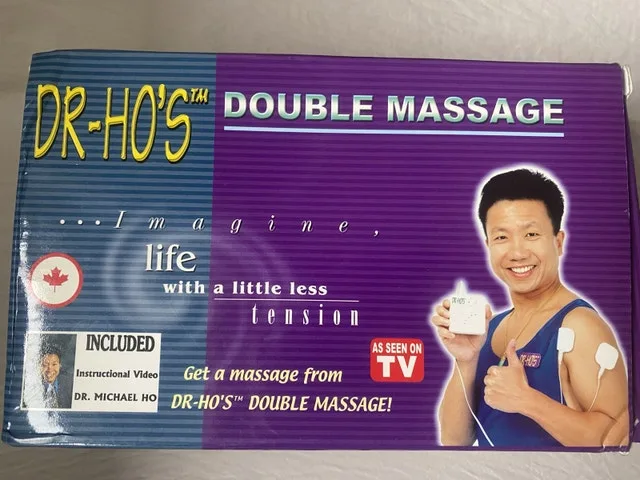 New and Sealed DR- HO'S Double Massage ( Value Package With foot image indicator(9)