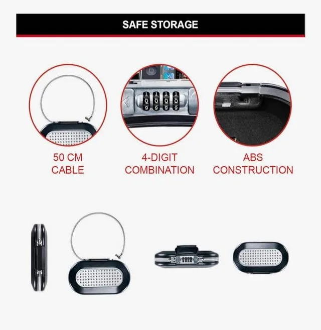 Masterlock Small Portable Safety Box image indicator(8)