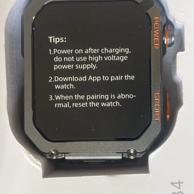 LIGE 1.96" smartwatch ,make calls , receive calls , heart rate image indicator(3)