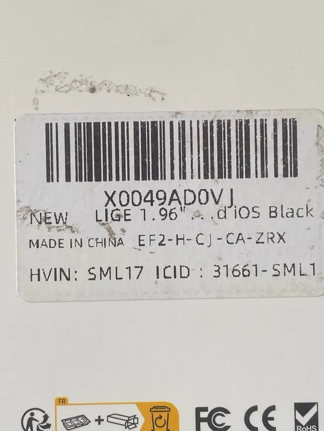 LIGE 1.96" smartwatch ,make calls , receive calls , heart rate image indicator(8)