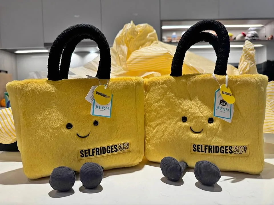 JELLYCAT Selfridges Shopping Bag