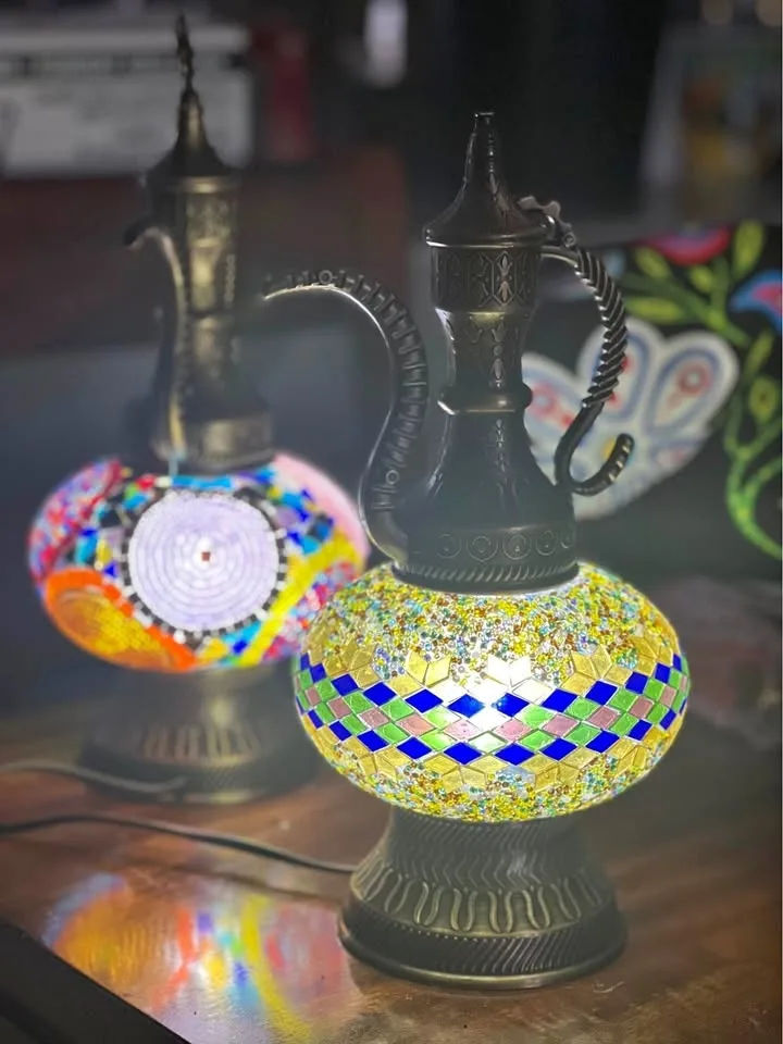 Hand craft mosaic lamb