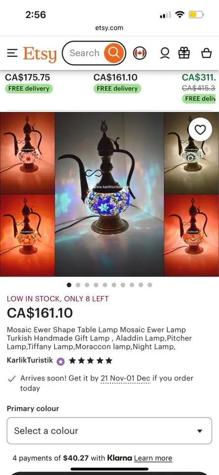 Hand craft mosaic lamb image indicator(3)